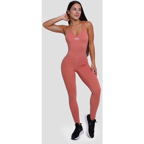 GymBeam Ženski kombinezon za vježbanje FIT Salmon Slike