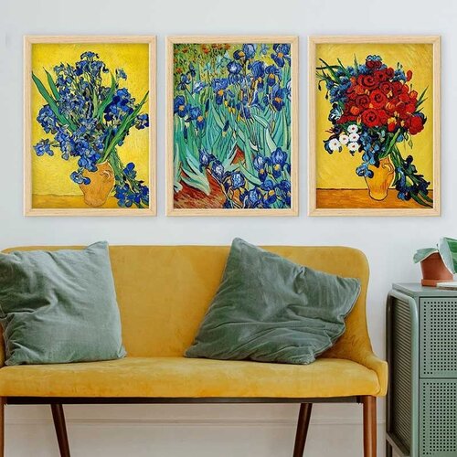 Wallity Set uramljenih slika 3NTC_UN4879652, 3 dijela Cene