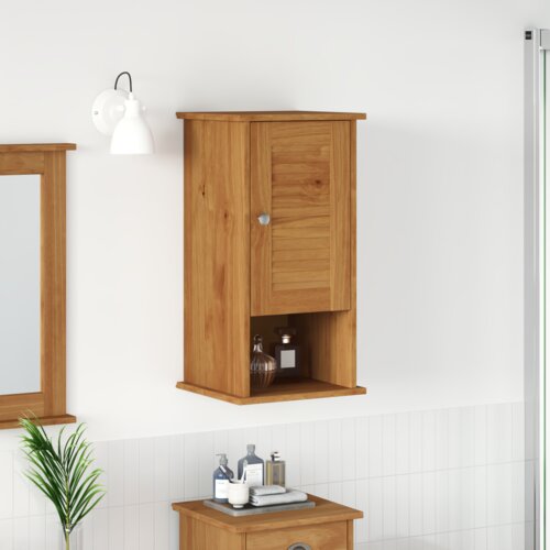 VidaXL Ormar za Kupaonicu na Zidu boja meda 37 x 34 x 71.5 cm Slike
