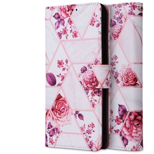  Preklopna torbica Fancy Diary Marmor Samsung Galaxy A33 5G A336 - belo roza Slike