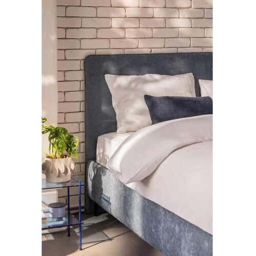 Bonami Selection Modra oblazinjena zakonska postelja z letvenim dnom 180x200 cm Noira Slim &amp;ndash; Slike