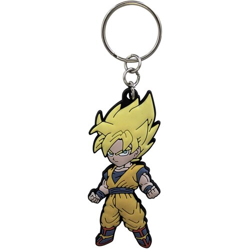 Abystyle Privezak Dragon Ball Z - PVC Keychain - Goku Super Saiyan Cene
