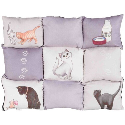 Trixie ćebe za ljubimce patchwork, 55x45cm, sivo Slike