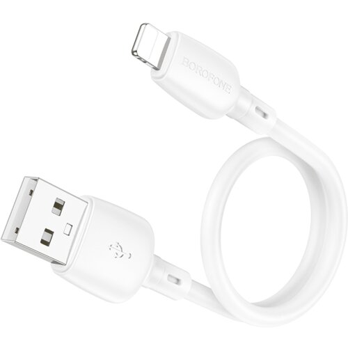 Borofone kabel BX93 Super Power - USB v Lightning - PD 20W - 25 cm bel Slike