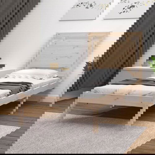 The Living Store Posteljni okvir trden les 75x190 cm - Posteljni Okvir, (21523965) Slike
