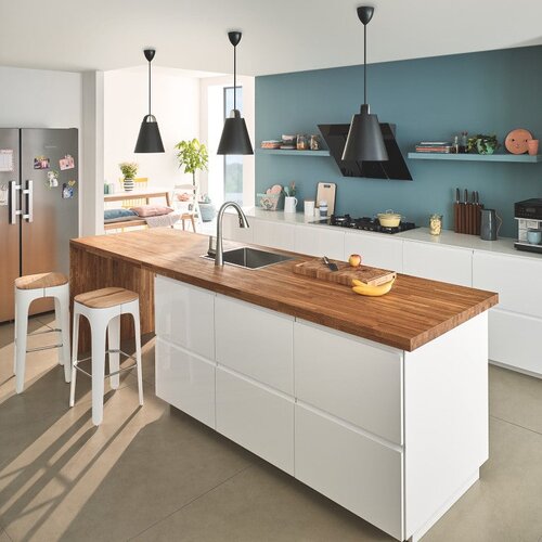 Grohe izvlečna enoročna kuhinjska armatura Zedra - supersteel (32294DC2) Cene