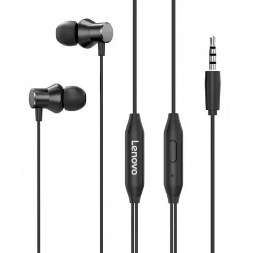 Lenovo Wired Metal Earphone HF130 Black Cene