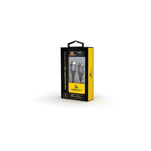  HDMI kabl GEMBIRD, High speed with Ethernet &amp;ldquo;Premium series&amp;rdquo;, 5 m, CCBP-HDMI-5M Slike