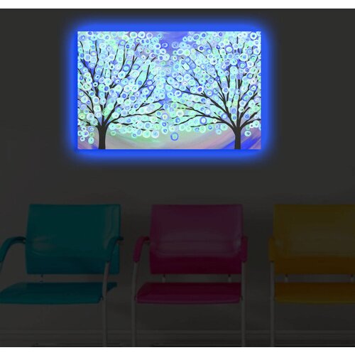 Wallity Slika sa LED osvetljenjem 4570DACT-39, 45x70 cm Cene