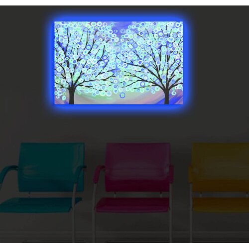 Wallity Zidna slika sa LED osvetljenjem 4570DACT-39, 45x70 cm Cene
