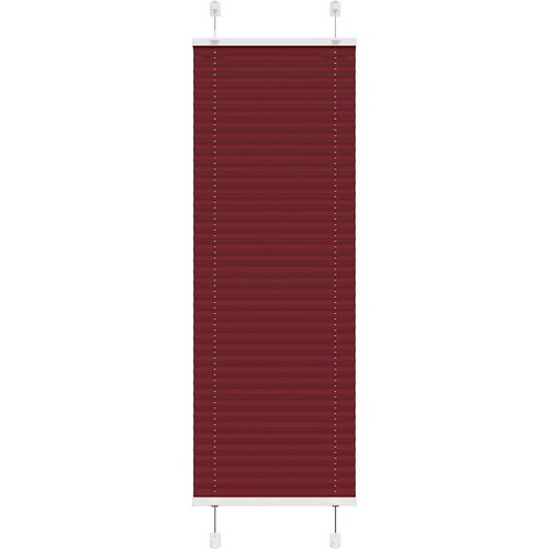  Plisirana zavjesa Bordo crvena 45x100 cm &Scaron;irina tkanine 44,4 cm Poliester Cijene
