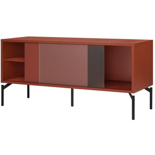 noo.ma TV omarica v barvi terakote 116x55x42 cm Met Mini &ndash; Cene