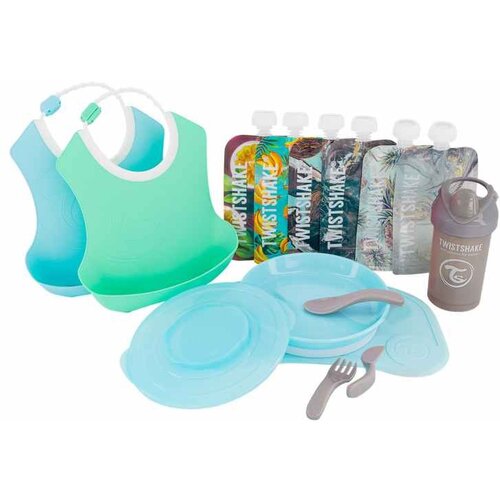 Twistshake Tableware Set for Boy jedilni set za otroke Slike