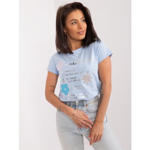 BASIC Feel Good Blouse-RV-BZ-9619.27X-light blue Slike