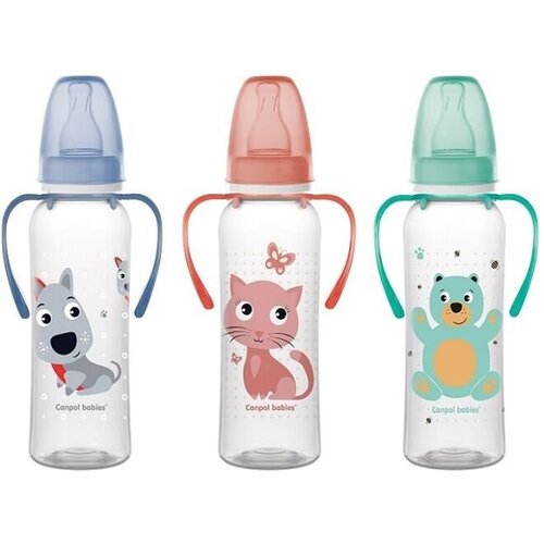 Canpol Baby Flašica 250 ml sa ručkama "Animal" 11/845 Cene