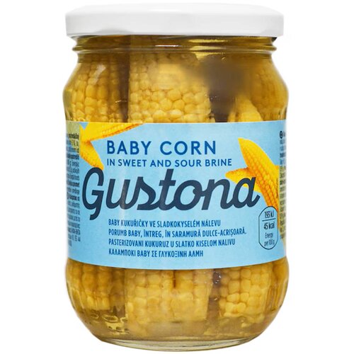 Gustona Mini kukuruz 340g Cene