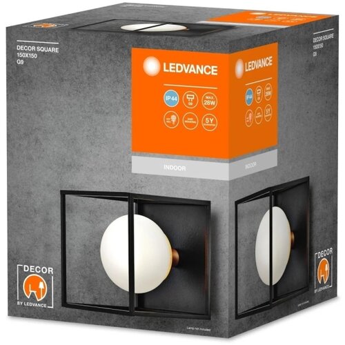 Ledvance spoljna zidna svetiljka decor square 1xG9/28W/230V IP44 Slike