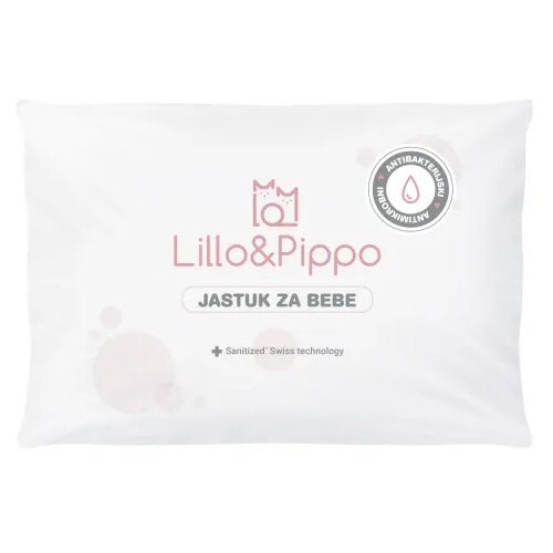LILLO &amp;amp; PIPPO antibakterijski jastuk za bebe 40x60 Slike