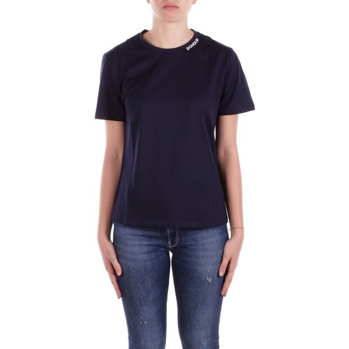 Dondup Majice s kratkimi rokavi DS040JF0271LC5 Modra Cene