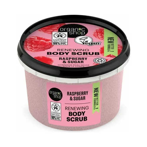 Organic Shop renewing body scrub raspberry & sugar