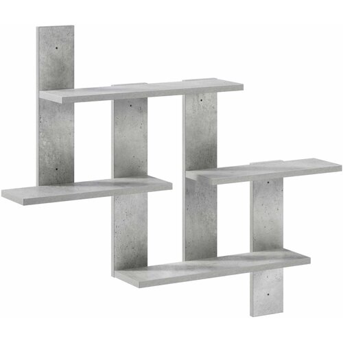  Polica na zidu Betonska siva 85 x 13,5 x 73,5 cm Cijene