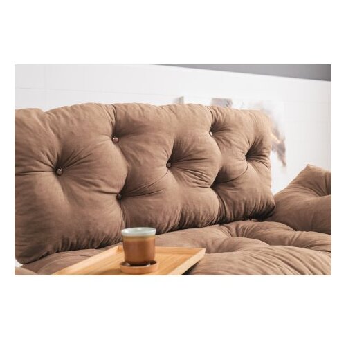 Atelier Del Sofa Nitta dvosjed 155x85x70cm Svijetlosmeđa Slike