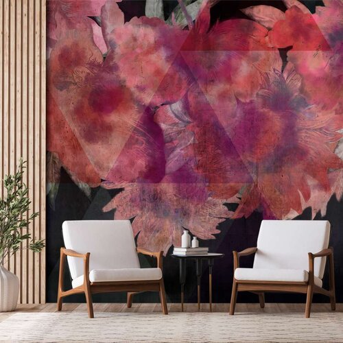  Samoljepljiva foto tapeta - Romantic Flowers 196x140 Cijene