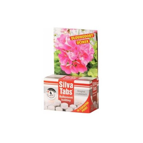 Silva tabs Đubrivo u tabletama za ba&amp;scaron;tensko cveće, 10 g, 25 tableta Slike