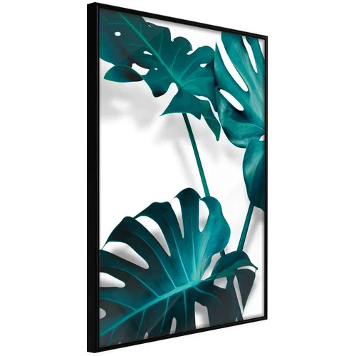  Poster - Turquoise Monstera II 30x45