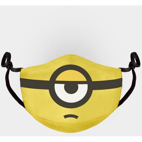 Difuzed FM110528DSP Minions 2-Eyes maska/prekrivalo za obraz, rumena, (21240444) Cene