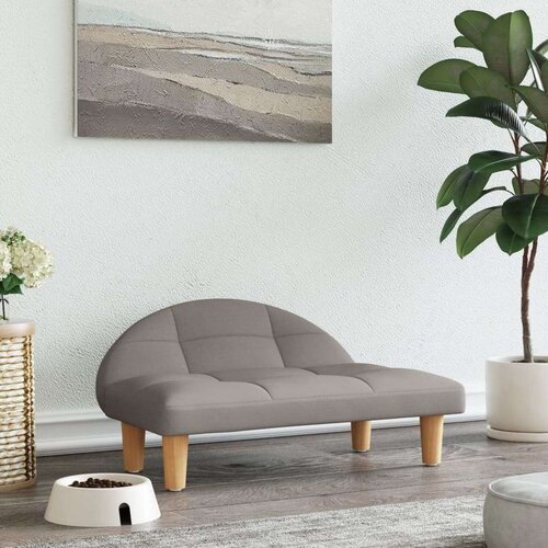  Krevet za pse smeđesivi 70x52x30 cm od tkanine Cijene