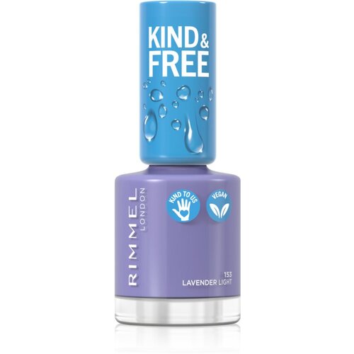 Rimmel London kind & free lak za nohte 8 ml odtenek 153 lavender light Cene
