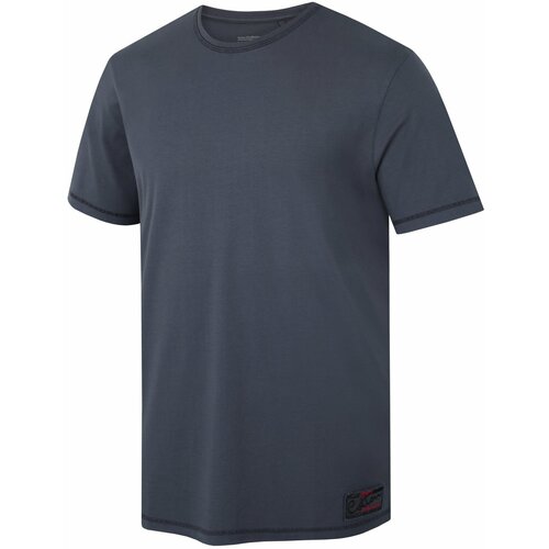 Husky Men's cotton T-shirt Tee Base M dark grey Cene