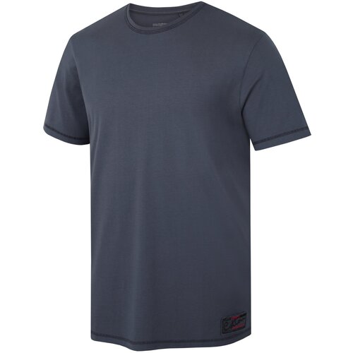 Husky Men&amp;#039;s cotton T-shirt Tee Base M dark grey Slike