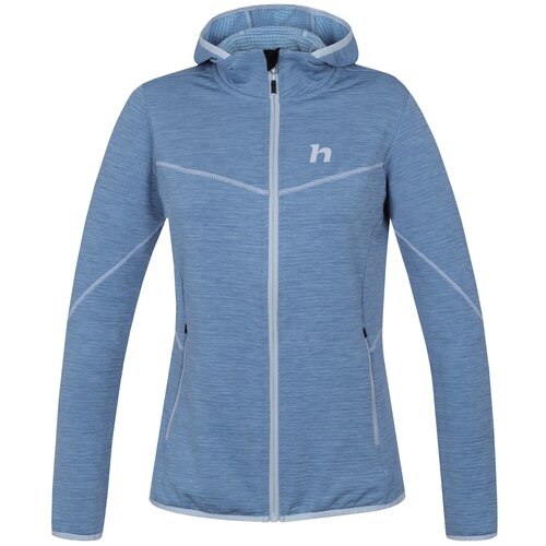 HANNAH Dámská mikina s kapucí DAGNYS HOODY alaskan blue mel Cijene