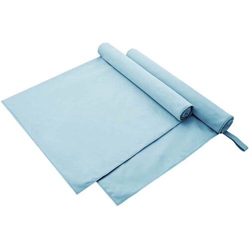  Sportski Ručnici 2 pcs Plava 180 x 90 cm Poliester i poliamid Slike
