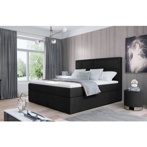  UNIKATNI BOX SPRING KREVET MARLON-mat velvet 99-160x200 Cijene
