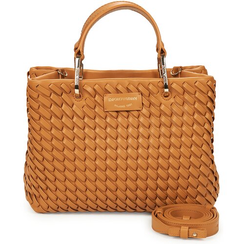Emporio Armani Ročne torbice SHOPPING BAG EW000361 Kostanjeva Cene