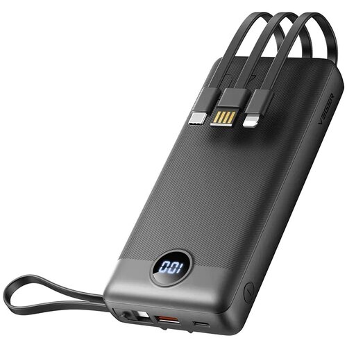 Veger C20 Powerbank - 20.000mAh (Micro + Type C + Lightning 8-pin) crna (W2047) Cijene
