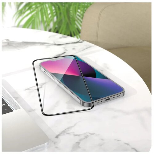 Hoco. kaljeno steklo NANO 3D FULL SCREEN HD za iPhone 13 PRO MAX Slike