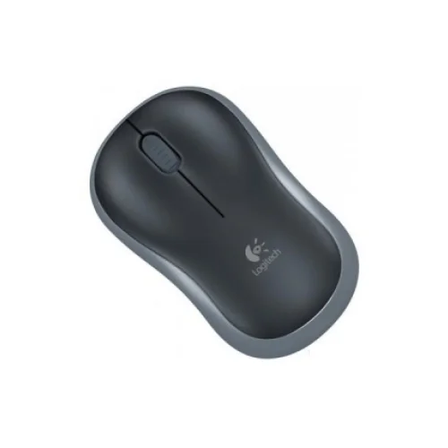 Logitech M185 Wireless mini miška, črna