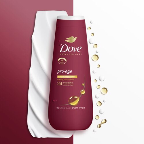 Dove Advanced Care Pro Age gel za prhanje za ženske 400 ml Slike