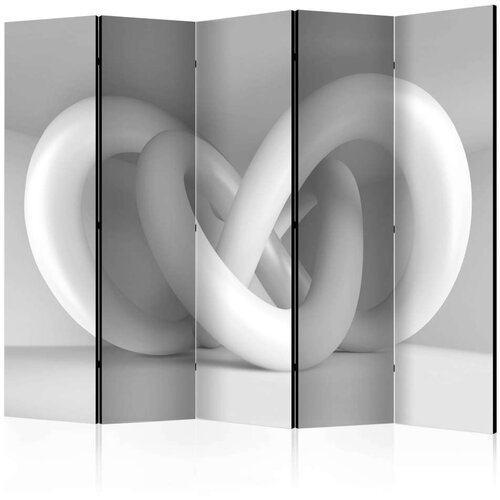  Paravan u 5 dijelova - White weave II [Room Dividers] 225x172 Slike