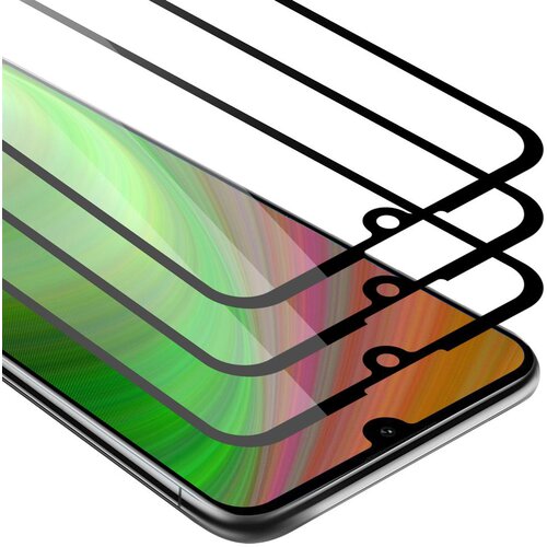  huawei Y6 2019 - zaščitna folija v transparentno s čarno - 3-pack kaljeno steklo za zaščito zaslona s trdoto 9H in 3D dotikom, (20548224) Cene