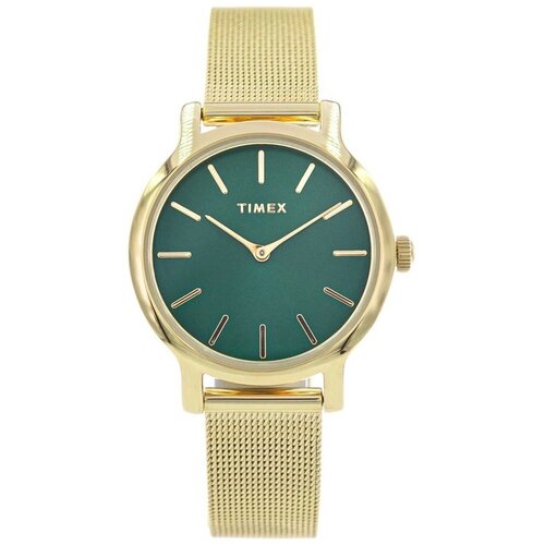 Timex Analogne ure ty576610 Zelena Cene