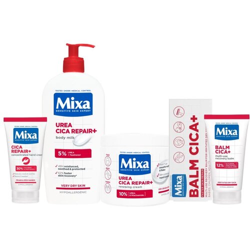 Mixa Set proizvoda za negu kože, 4 komada Slike