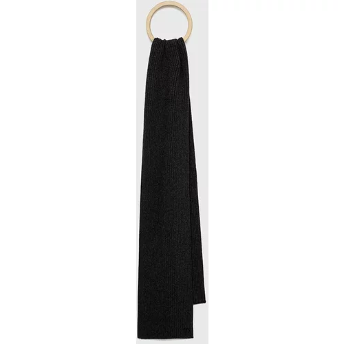 Michael Kors Kratki šal s primjesom vune boja: crna, jednobojni model