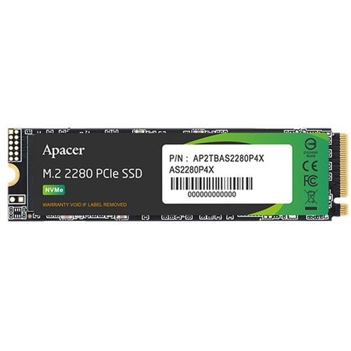 Apacer SSD 1TB AS2280P4X M.2 PCIe Cene