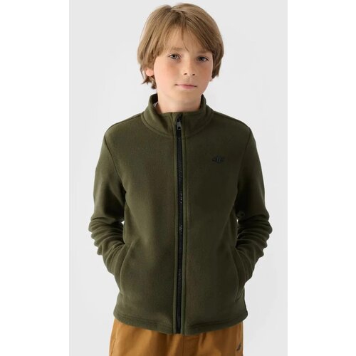 4f Boys Fleece With Collar Khaki 4FJWMM00TFLEM245-36S Slike