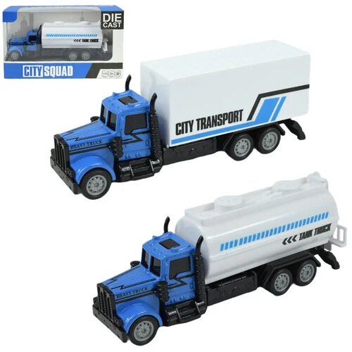 Magic Toys City Squad: Kamion za prijevoz tereta s pogonskim kotačima u dvije različite verzije 1db Cijene